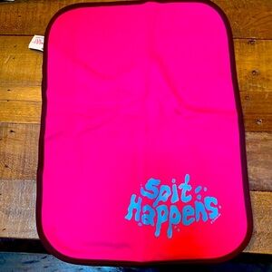 Spit Happens American Apparel Burp Rag